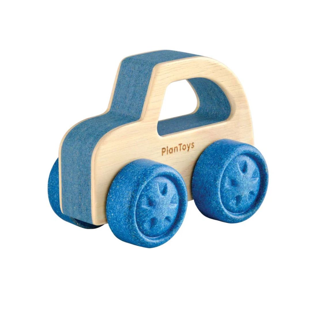 PlanToys - Avtomobilček (moder)