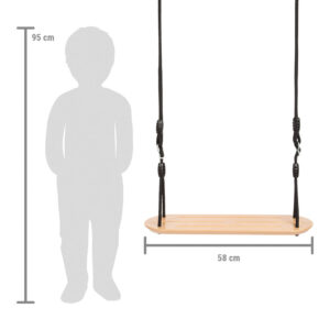 Smallfoot: XL deska-gugalnica 'Black Line'