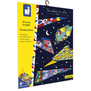 JANOD ustvarjalni set papirnata letala za ustvarjanje in igro otrok