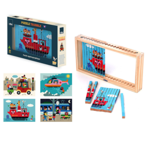 Vilac: Puzzla Trubble Prevozna sredstva