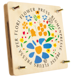 Lesena preša za rože small foot za sušenje cvetlic in ustvarjalno delo otrok