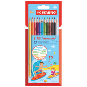 STABILO: Aquacolor- akvarelne barvice 12 kos