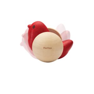 Plan Toys : Plešoči ptiček na kolesih