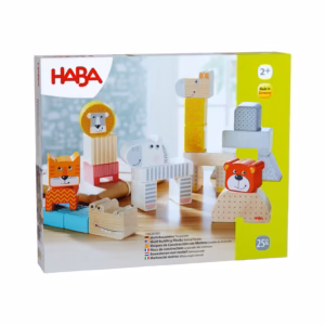 HABA motivne kocke parada živali lesene kocke za otroke