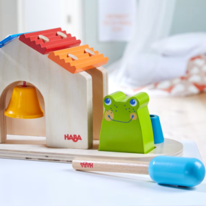 HABA metalofon zvočna hiška glasbena igrača za otroke